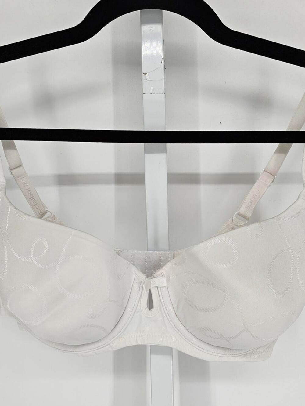 Vintage 1990s Liz Claibrone Womens Sz 36C T Shirt Bra White